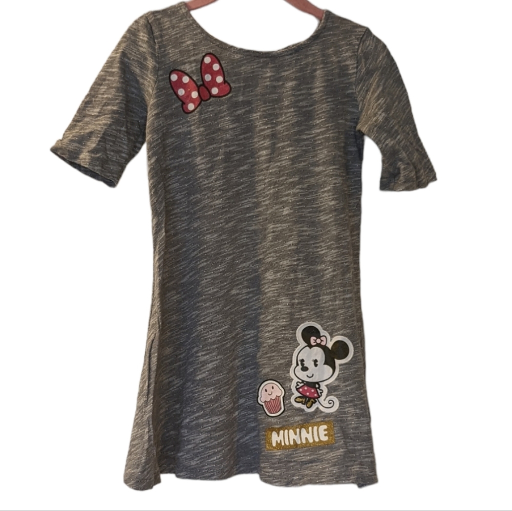 Disney jumping beans Mini Mouse dress size 4, short sleeves and patch details